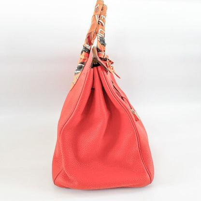 Hermès Orange Togo Leather with Gold Hardware Birkin 40 Bag