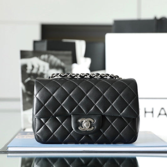 C hanel Classic Flap large mini handbag B