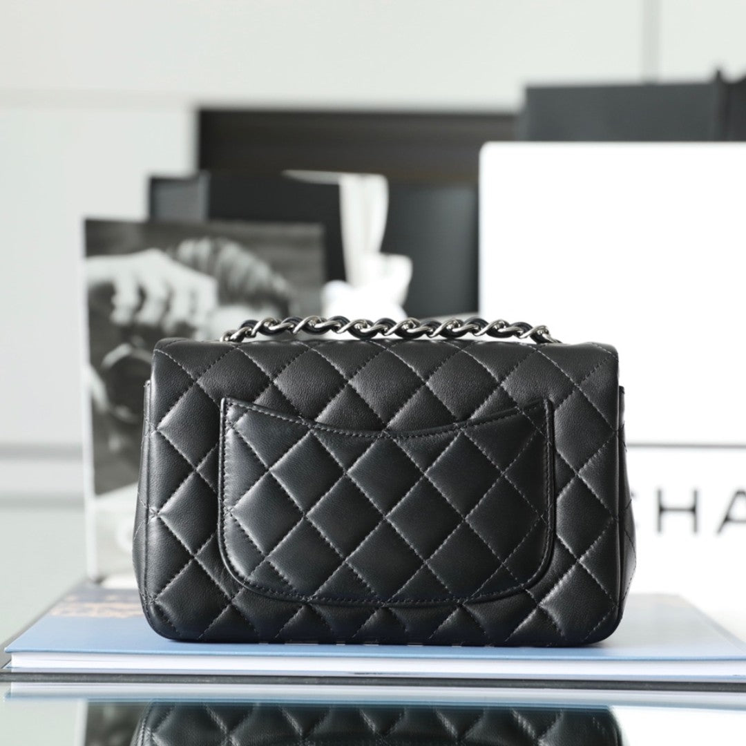 C hanel Classic Flap large mini handbag B