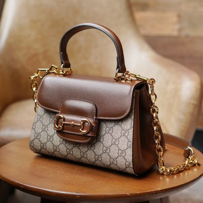 G ucci Horsebit 1955 series handbag