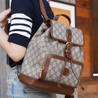 G ucci Retro series backpacks