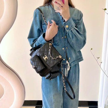 C hanel 23K vintage backpack