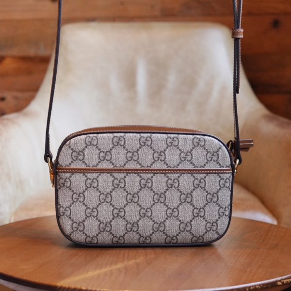 G ucci Horsebit 1955 mini camera bag