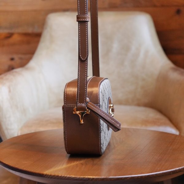 G ucci Horsebit 1955 mini camera bag