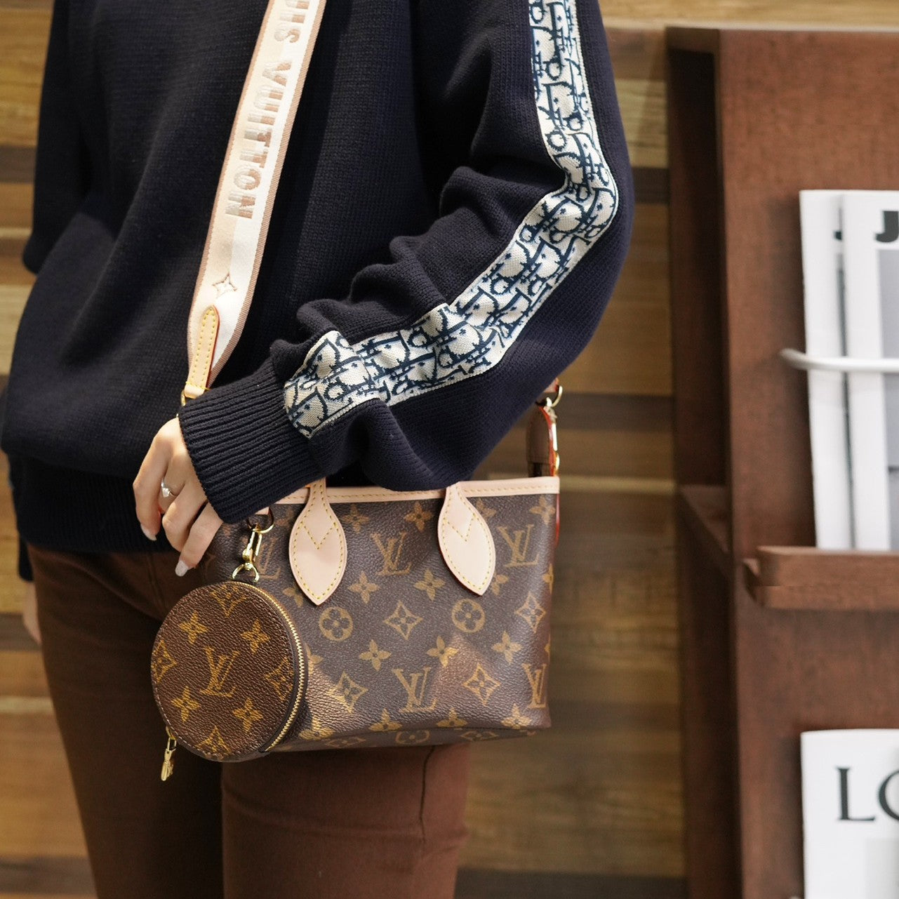 L V Neverfull BB M46786