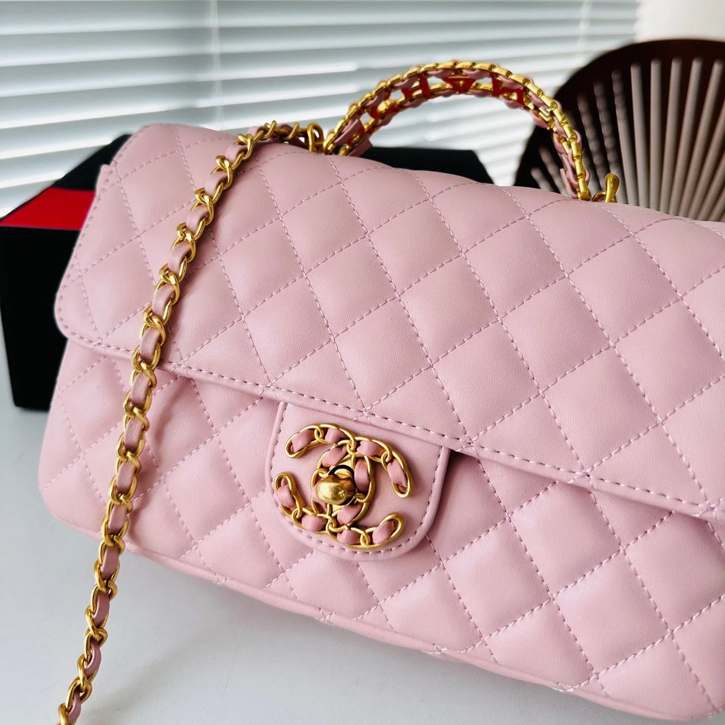 CHANEL New 24C 19SERIES CF MINI PINK