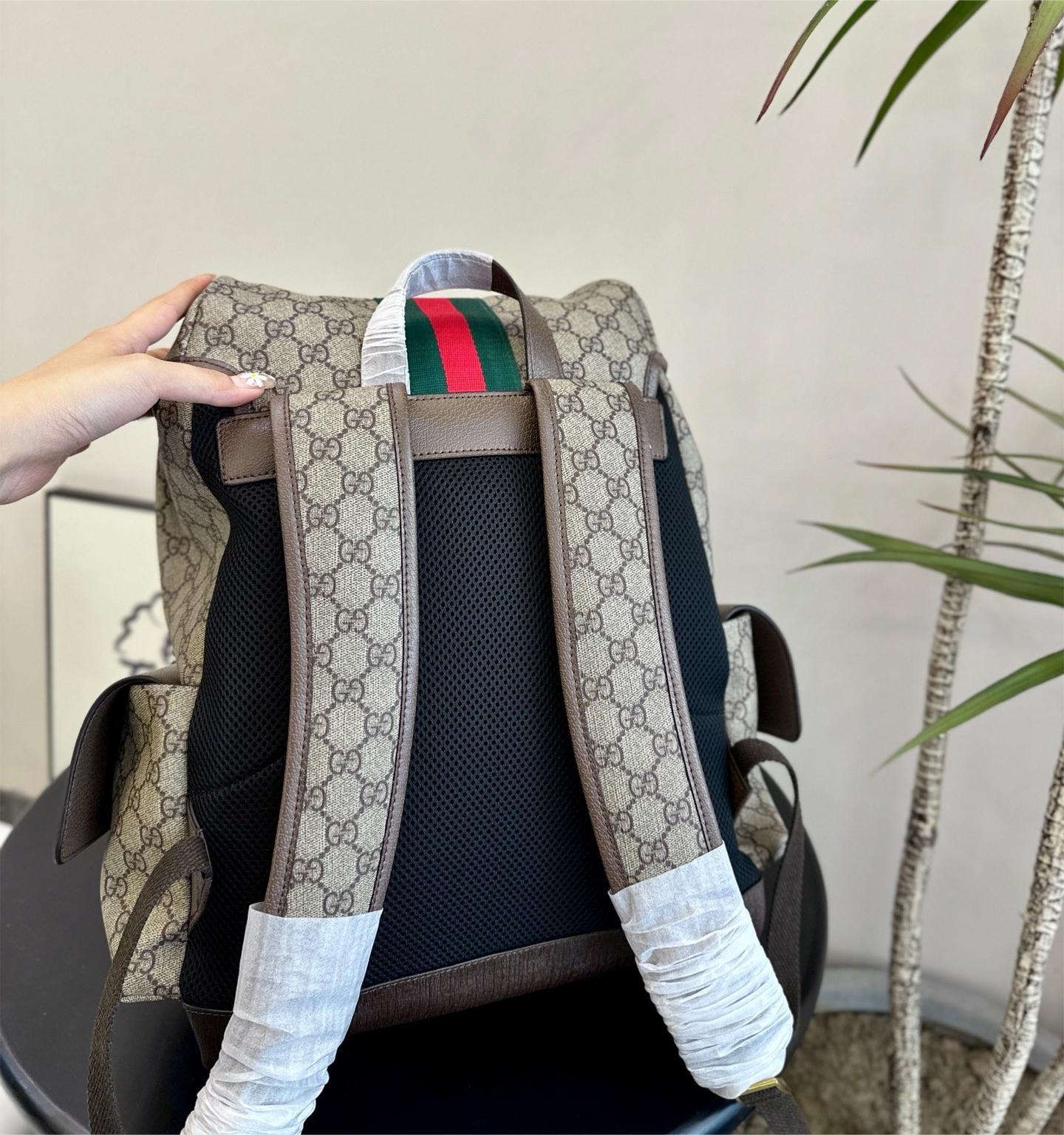 GUCCI OPHIDIA GG MEDIUM BACKPACK
