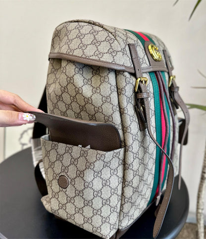 GUCCI OPHIDIA GG MEDIUM BACKPACK