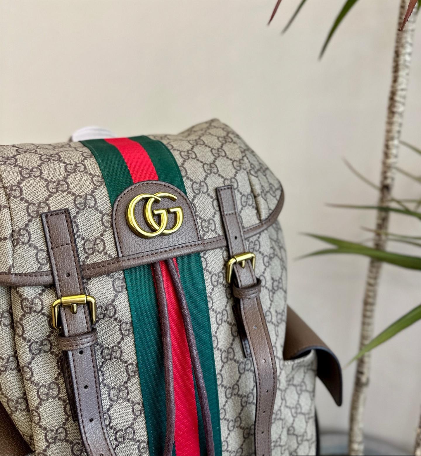 GUCCI OPHIDIA GG MEDIUM BACKPACK