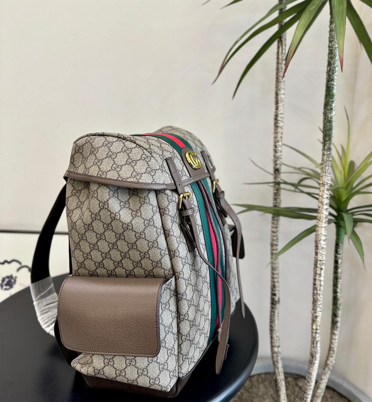 GUCCI OPHIDIA GG MEDIUM BACKPACK