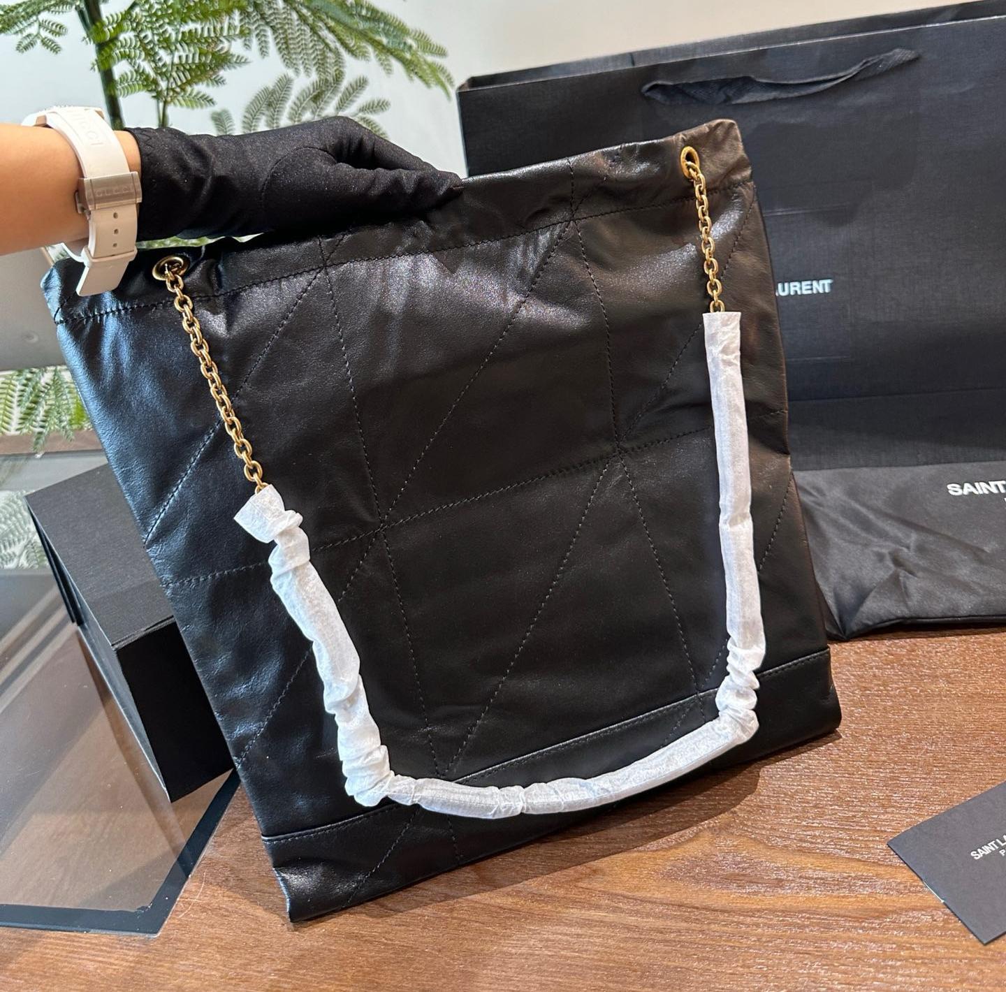 SAINT LAURENT JAMIE 4.3 POCHON aus Lammleder