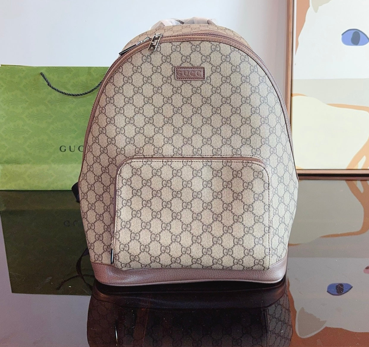 GUCCI Medium backpack with Interlocking G