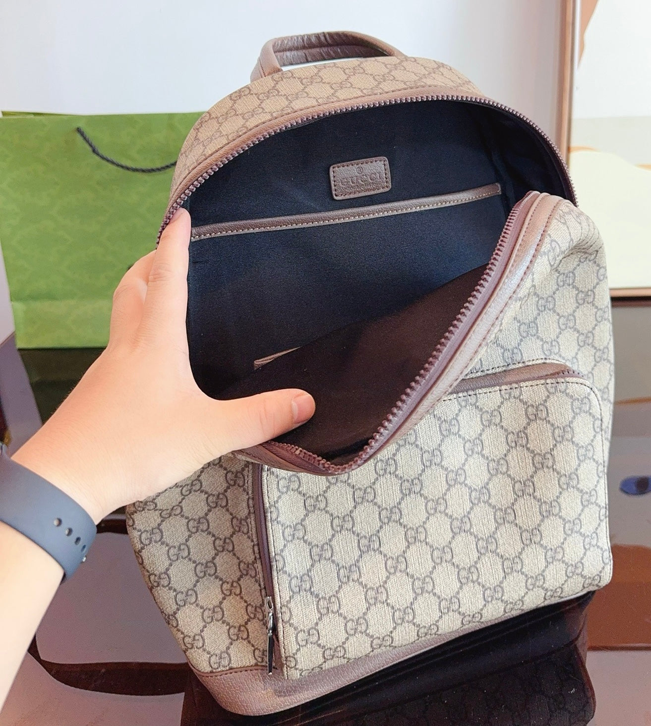 GUCCI Medium backpack with Interlocking G