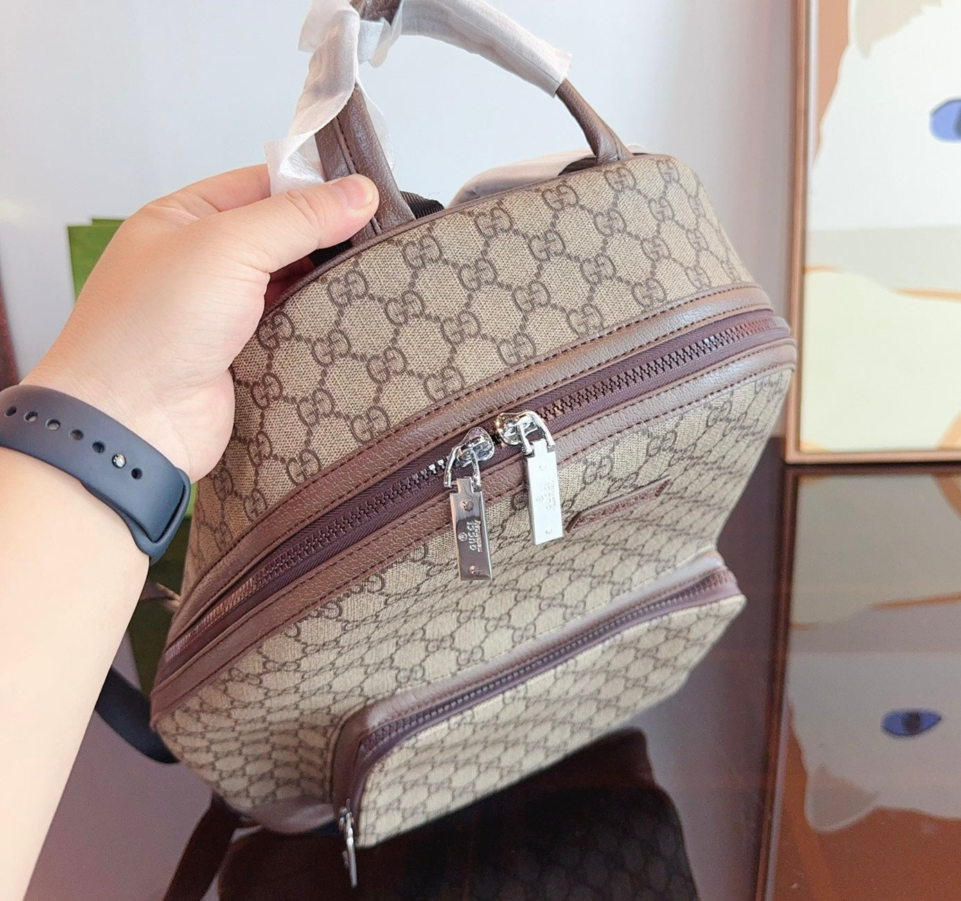 GUCCI Medium backpack with Interlocking G