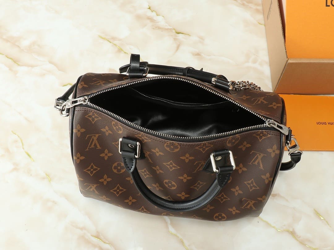Louis Vuitton M12243 Speedy Soft 30 Dark