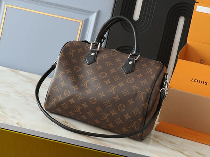 Louis Vuitton M12243 Speedy Soft 30 Dark