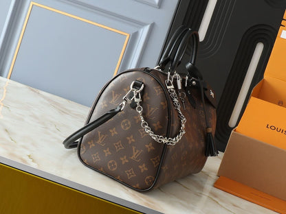 Louis Vuitton M12243 Speedy Soft 30 Dark