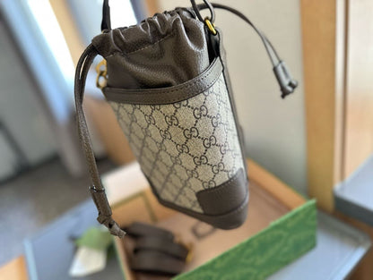 Gucci Ophidia GG Small canvas bucket bag