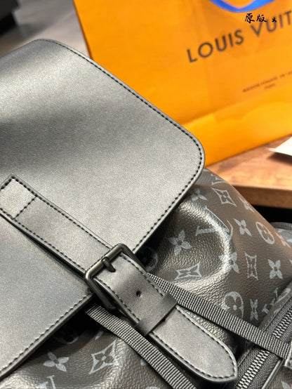 Louis Vuitton M45538 Monogram Eclipse Trio Backpack