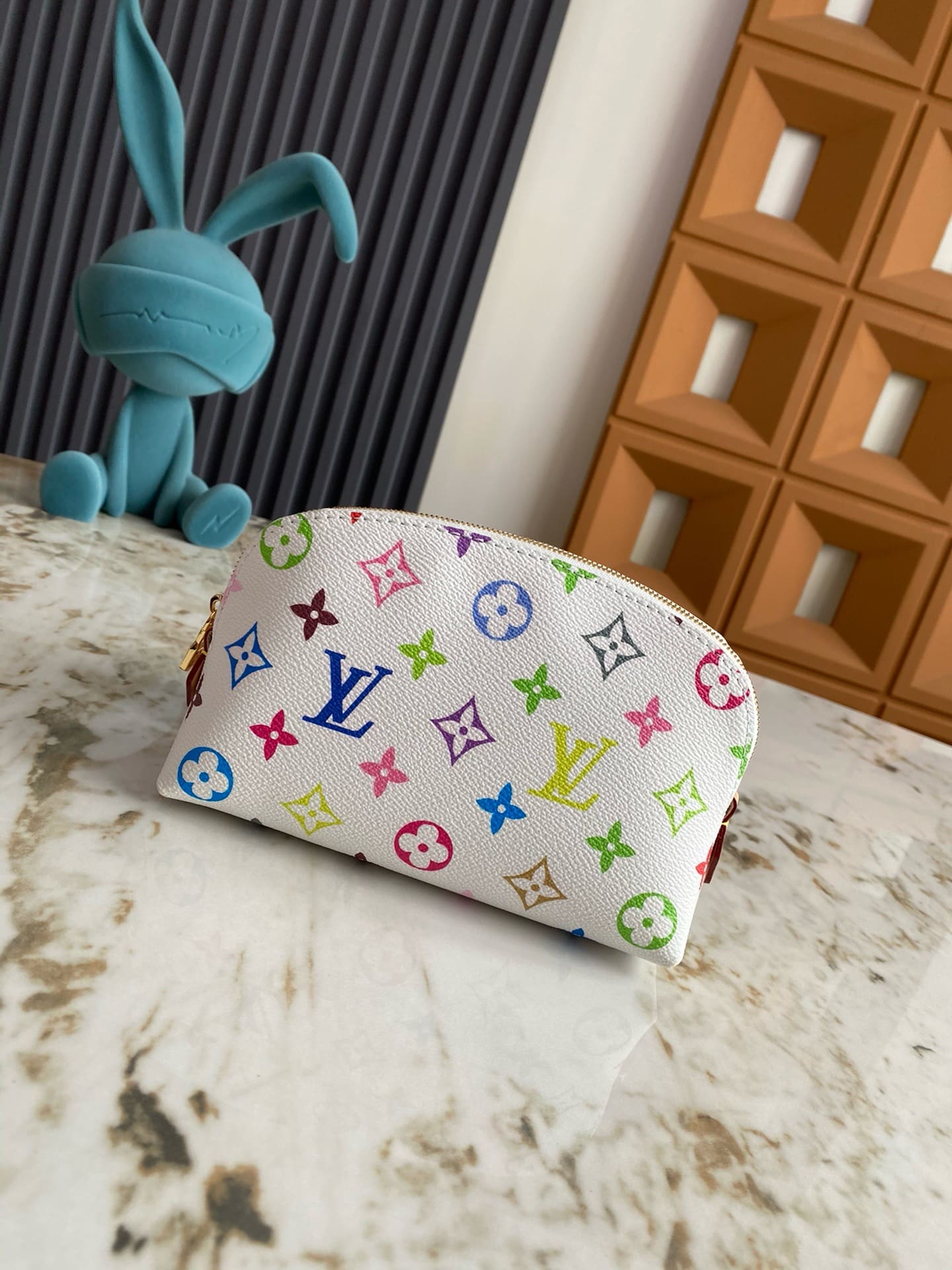 Louis Vuitton M13744 LV x TM Cosmetic Pouch PM