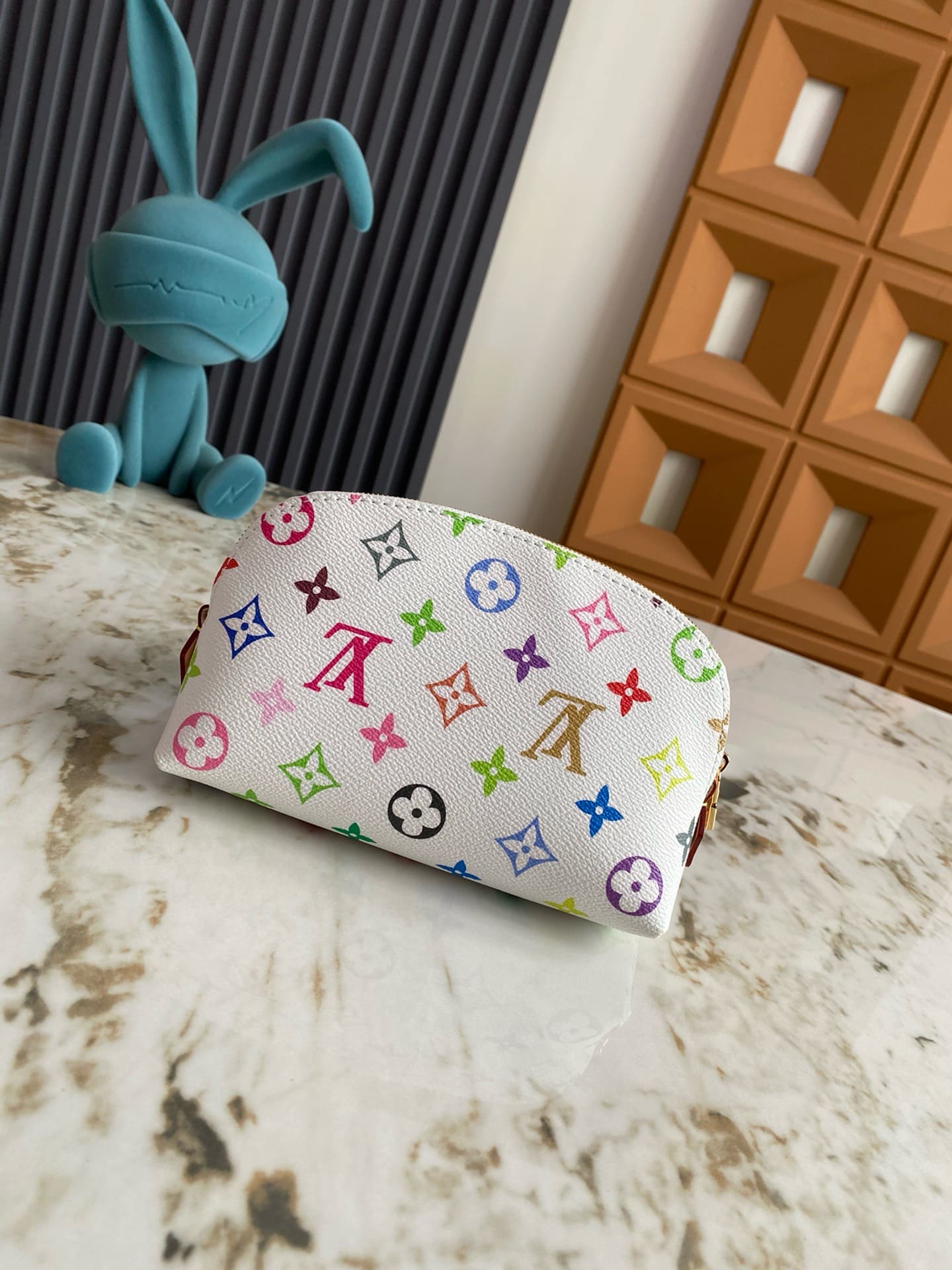 Louis Vuitton M13744 LV x TM Cosmetic Pouch PM