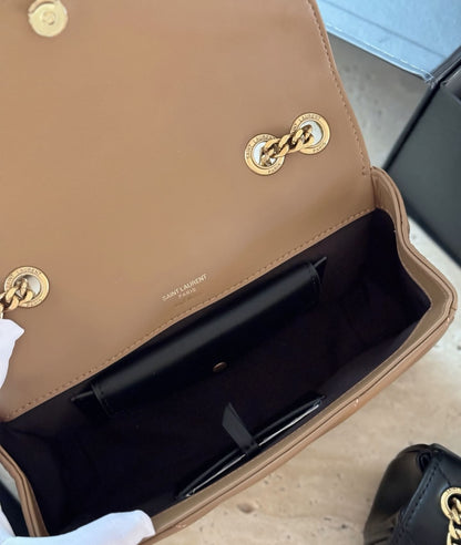 Saint Laurent LOULOU small in MATELASSÉ lambskin