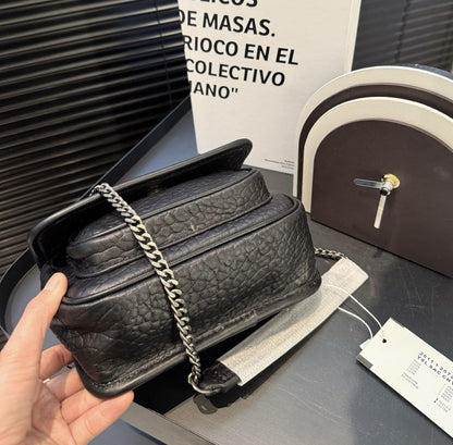 Saint Laurent niki mini in grained lambskin