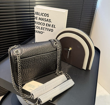 Saint Laurent niki mini in grained lambskin