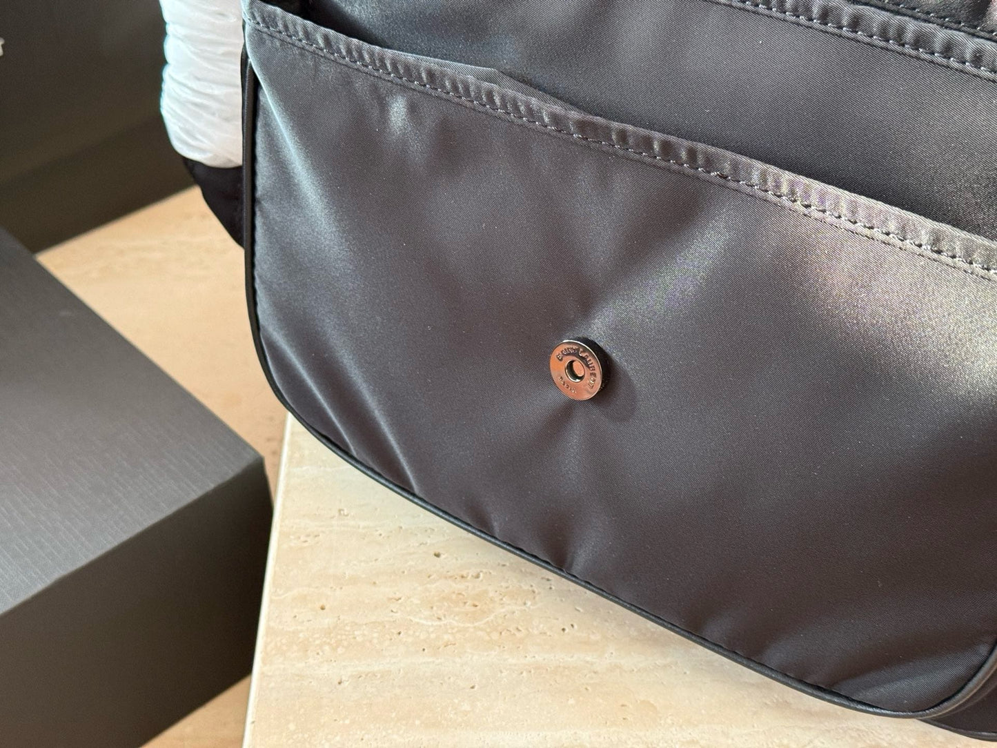 Saint Laurent Niki Messenger In Econyl