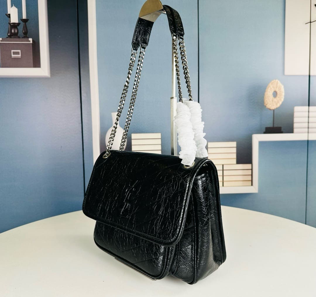 Saint Laurent Niki Medium In Vintage Leather