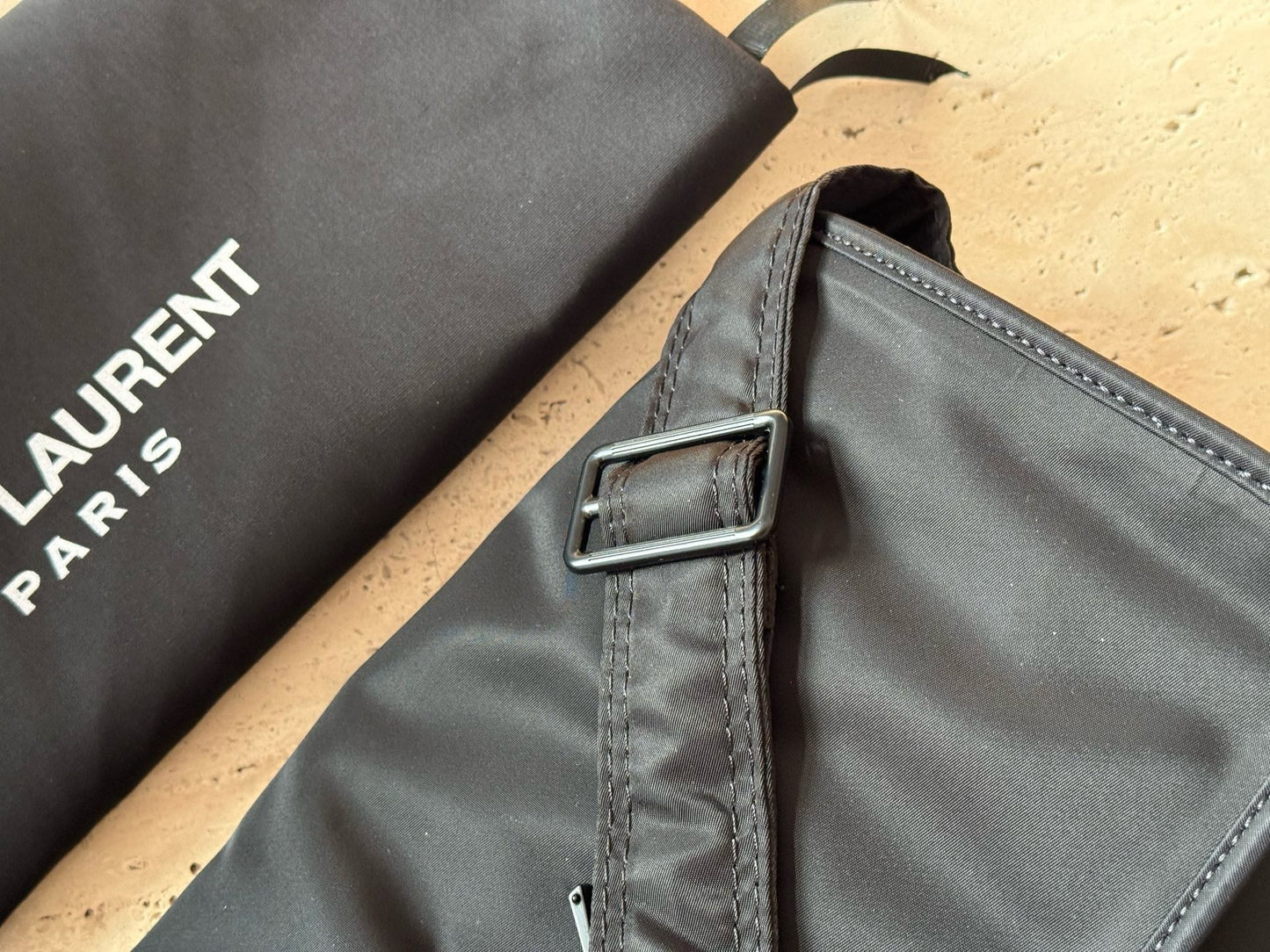 Saint Laurent Niki Messenger In Econyl