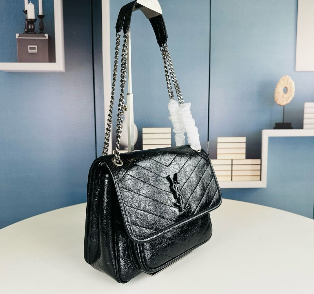 Saint Laurent Niki Medium In Vintage Leather