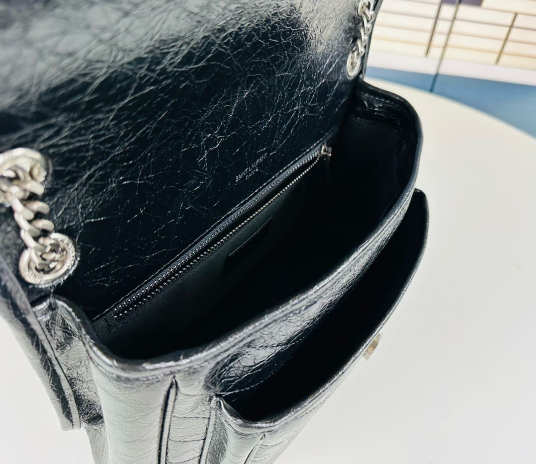 Saint Laurent Niki Medium In Vintage Leather