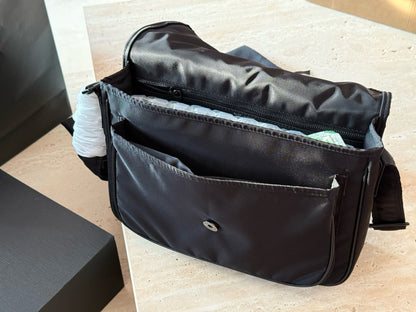 Saint Laurent Niki Messenger In Econyl