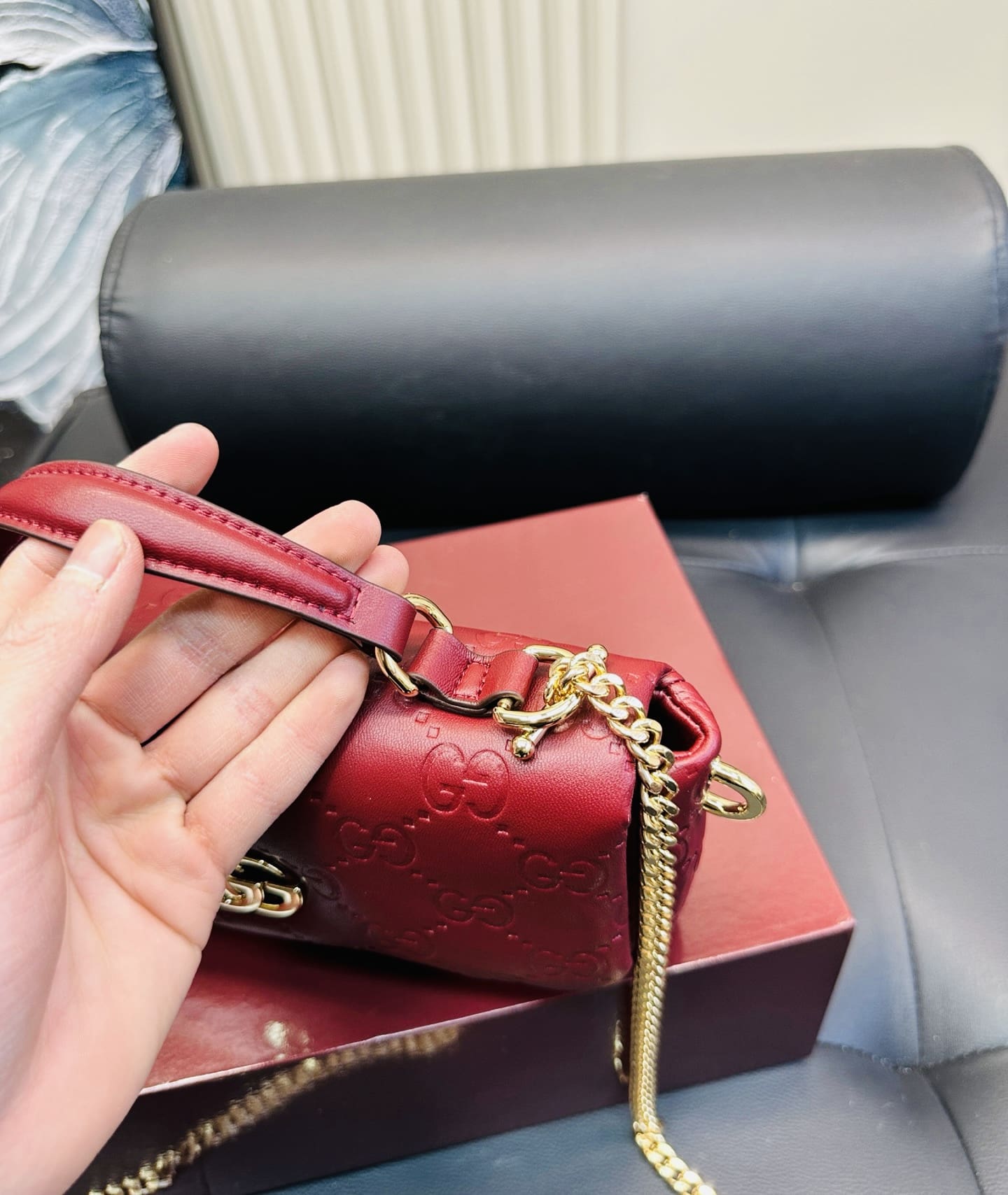 GUCCI GG Milano small top handle bag