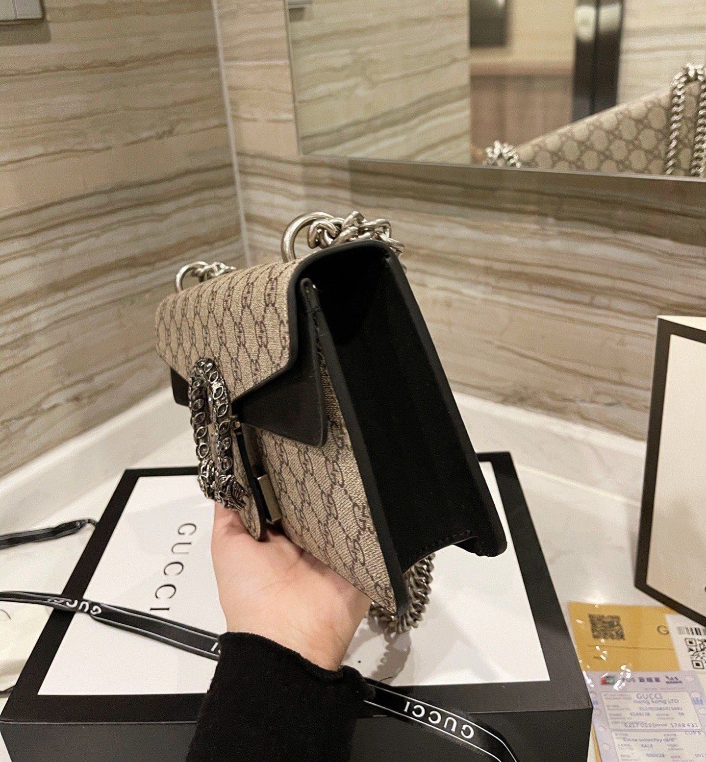 GUCCI DIONYSUS GG MEDIUM SHOULDER BAG