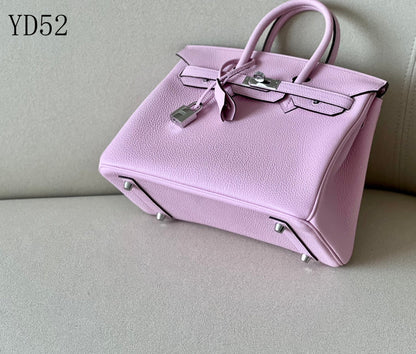 H BIRKIN 25 TOGO PINK  SILVER HARDWARE 25CM