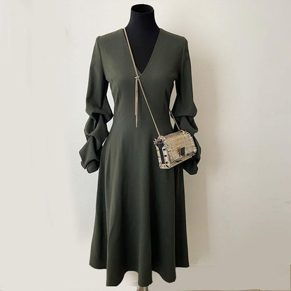 Jimmy Choo Lockett Petite Frayed Metallic Tweed Shoulder Bag