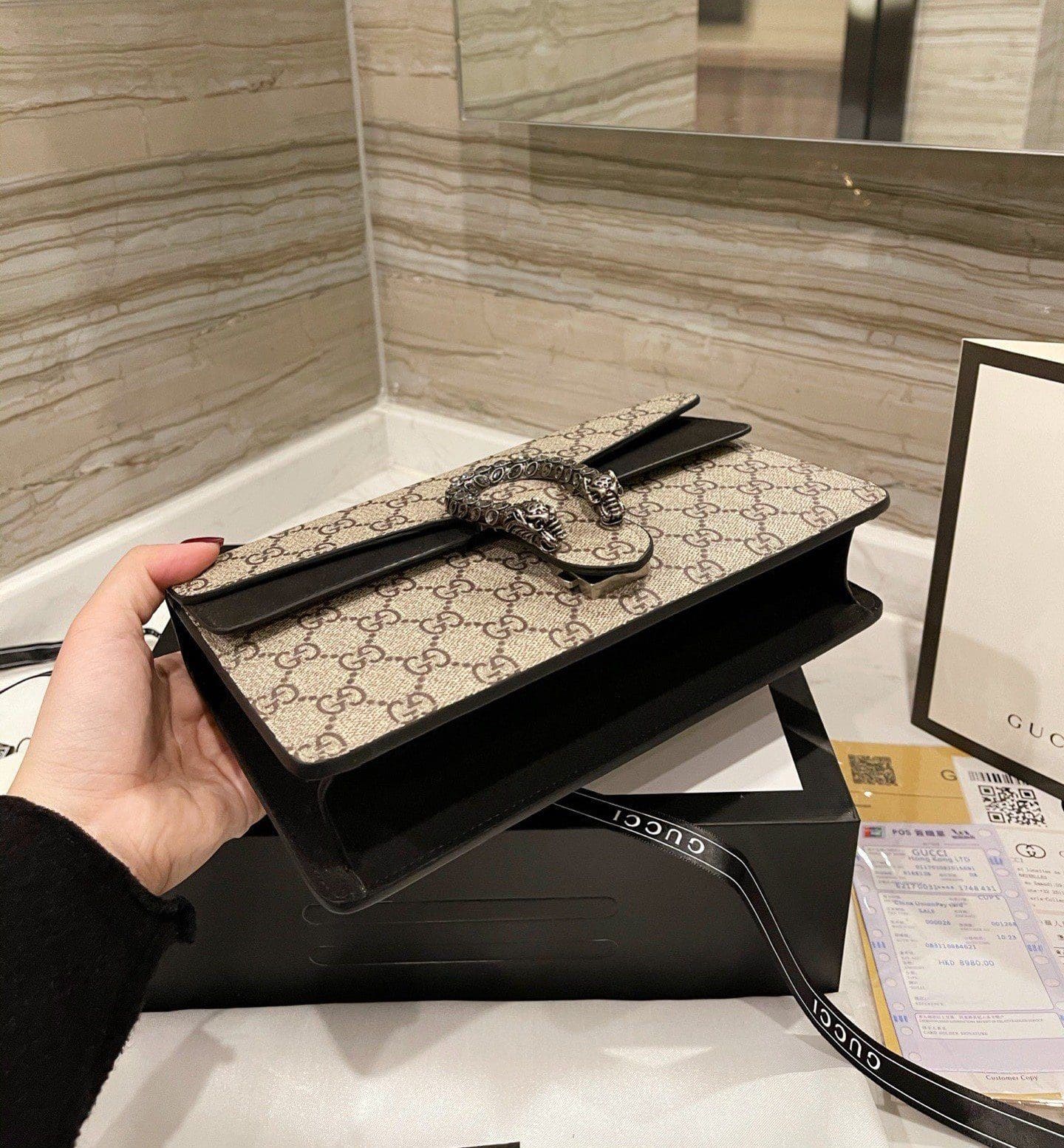 GUCCI DIONYSUS GG MEDIUM SHOULDER BAG