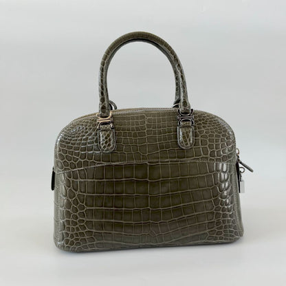 Kwanpen crocodile green pandora bag