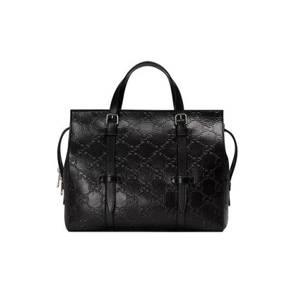 GUCCI embossed tote bag