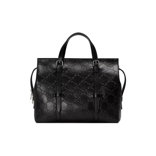 GUCCI embossed tote bag