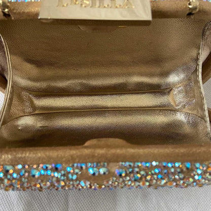 Le Silla Crystal Embellished box clutch
