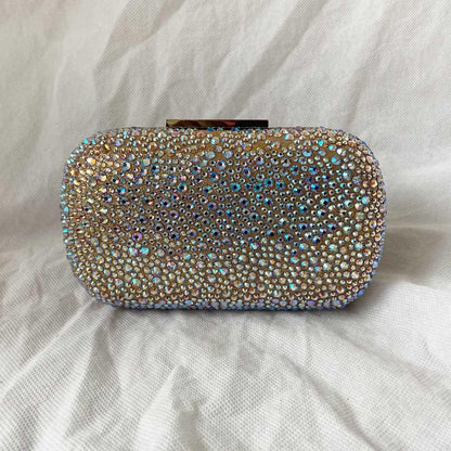 Le Silla Crystal Embellished box clutch