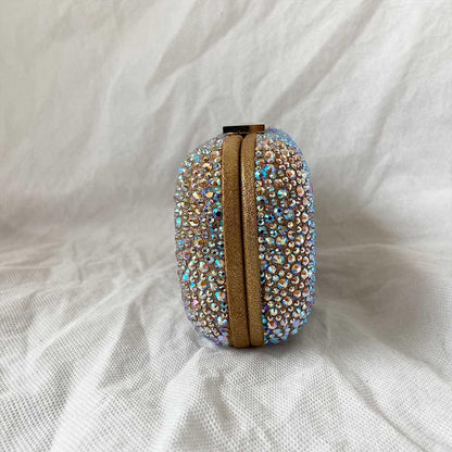 Le Silla Crystal Embellished box clutch