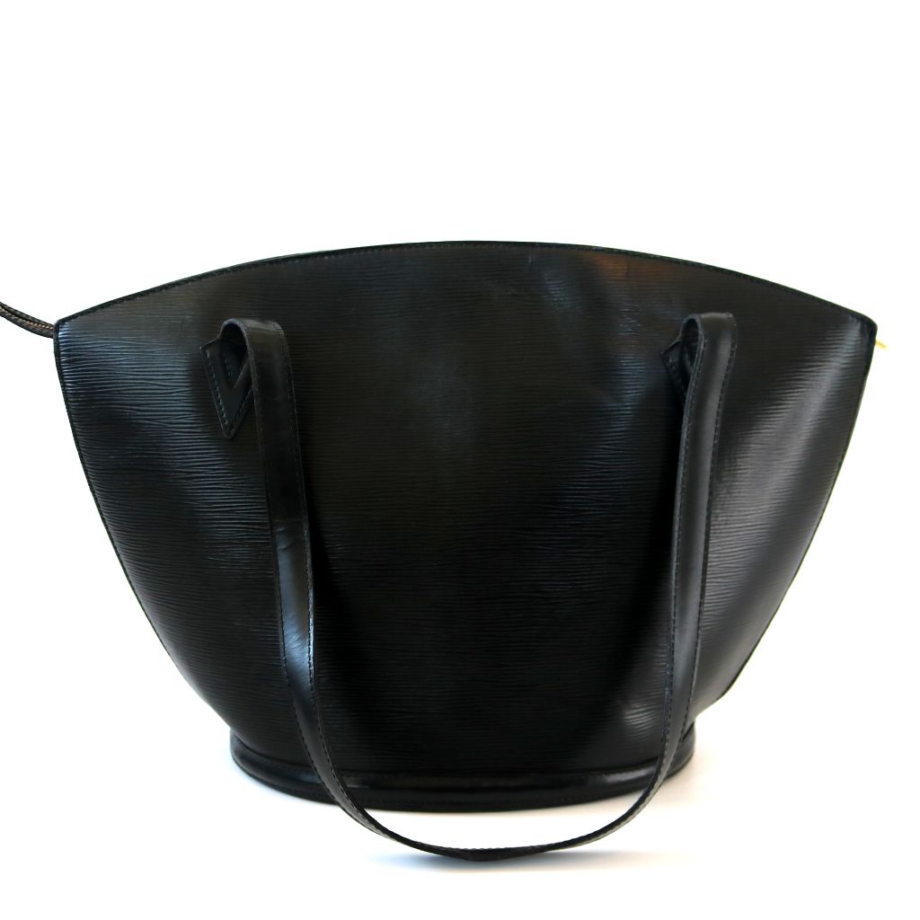 Louis Vuitton Black Epi Leather Saint Jacques GM