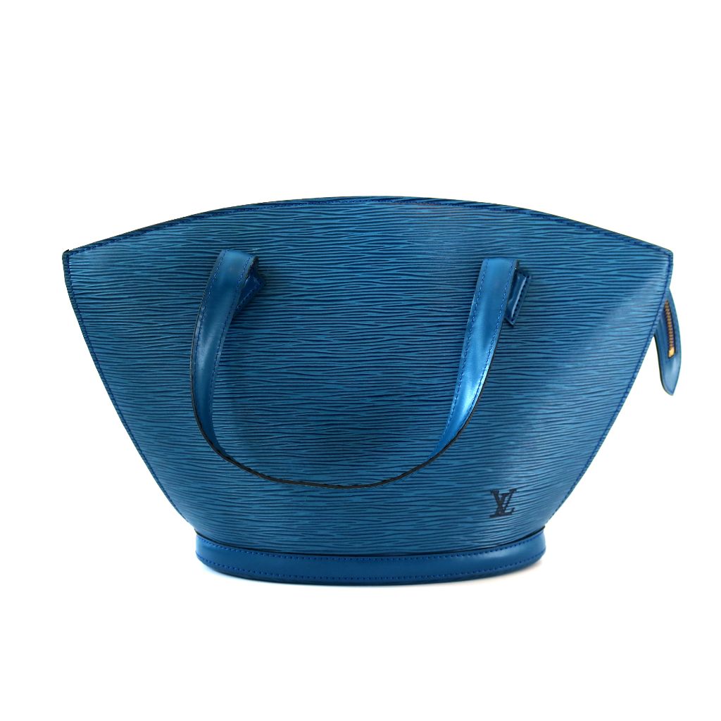 Louis Vuitton Blue Epi Leather Saint Jacques PM