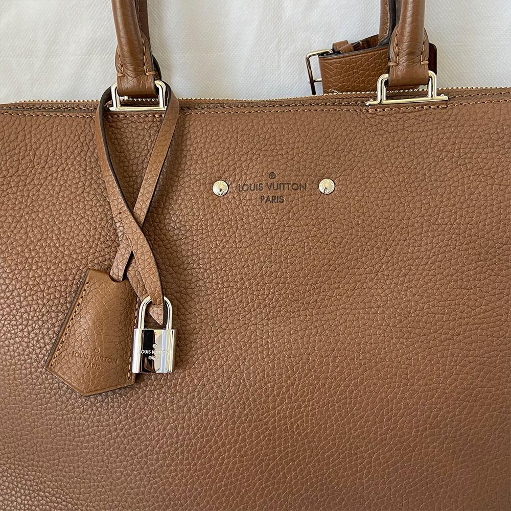 Louis Vuitton brown briefcase