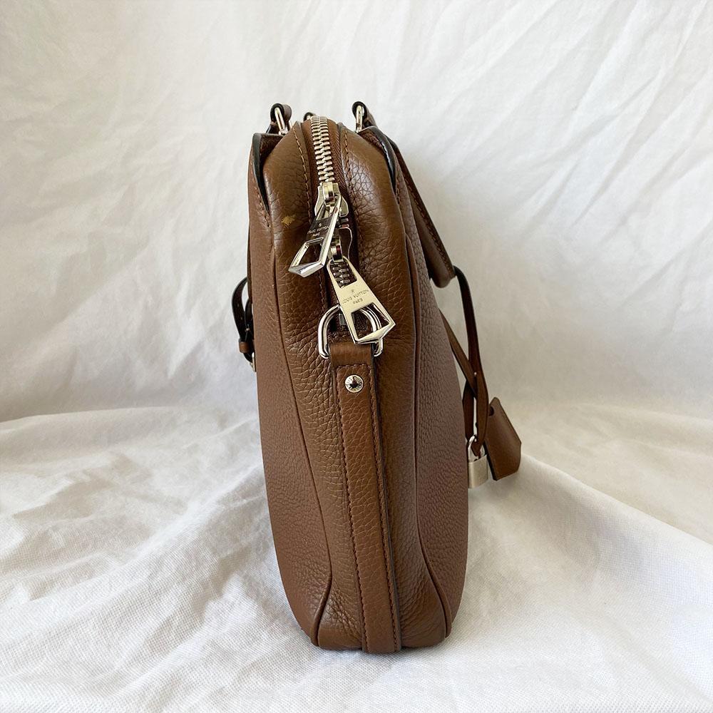 Louis Vuitton brown briefcase