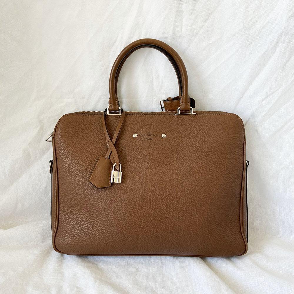 Louis Vuitton brown briefcase